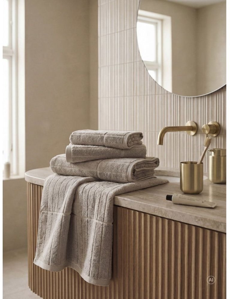 S&ouml;dahl Organic Essence Suite One H�ndkl�de 50x100 cm, Nature