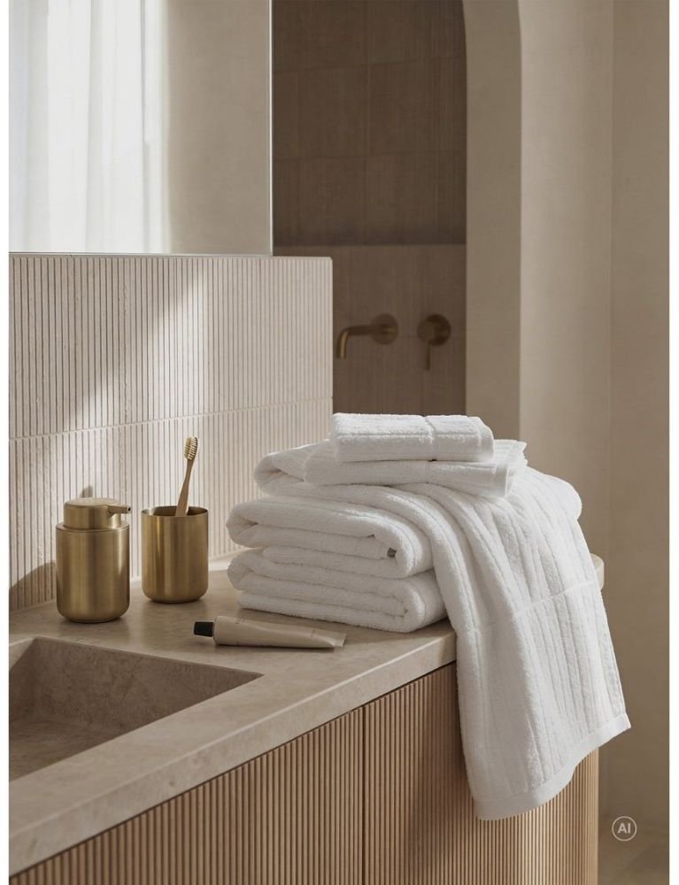 S&ouml;dahl Organic Essence Suite One H�ndkl�de 50x100 cm, Optisk Hvid