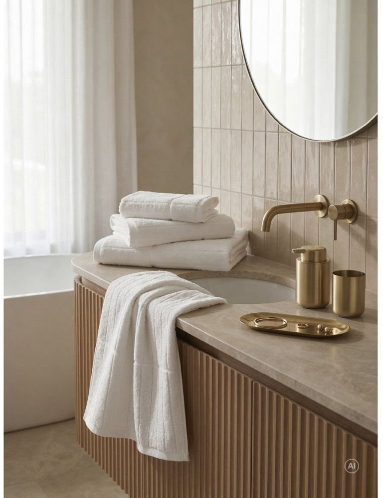 S&ouml;dahl Organic Essence Suite One H�ndkl�de 70x140 cm, Optisk Hvid