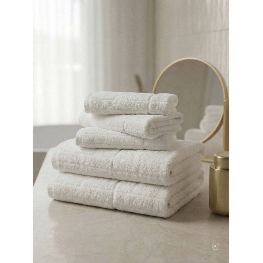 S&ouml;dahl Organic Essence Suite One H�ndkl�de 70x140 cm, Optisk Hvid