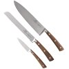 Lion Sabatier Gemini Knivs�t 3 Dele, St�l/Valn�d