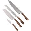 Lion Sabatier Gemini Knivs�t 4 Dele, St�l/Valn�d