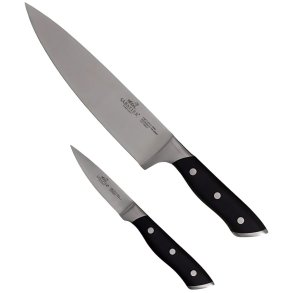 Lion Sabatier Hercules Messerset 2-teilig, Stahl/Schwarz