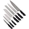 Lion Sabatier Hercules Knivs�t 7 Dele, St�l/Sort