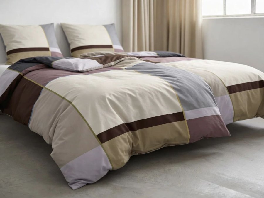 S&ouml;dahl Colour Block Senget�j 140x220 cm, Rosewood