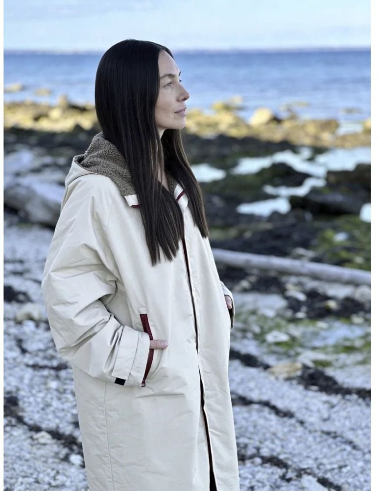S&ouml;dahl North Winterbademantel L/XL, Beige