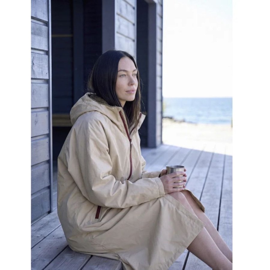 S&ouml;dahl North Winterbademantel L/XL, Beige