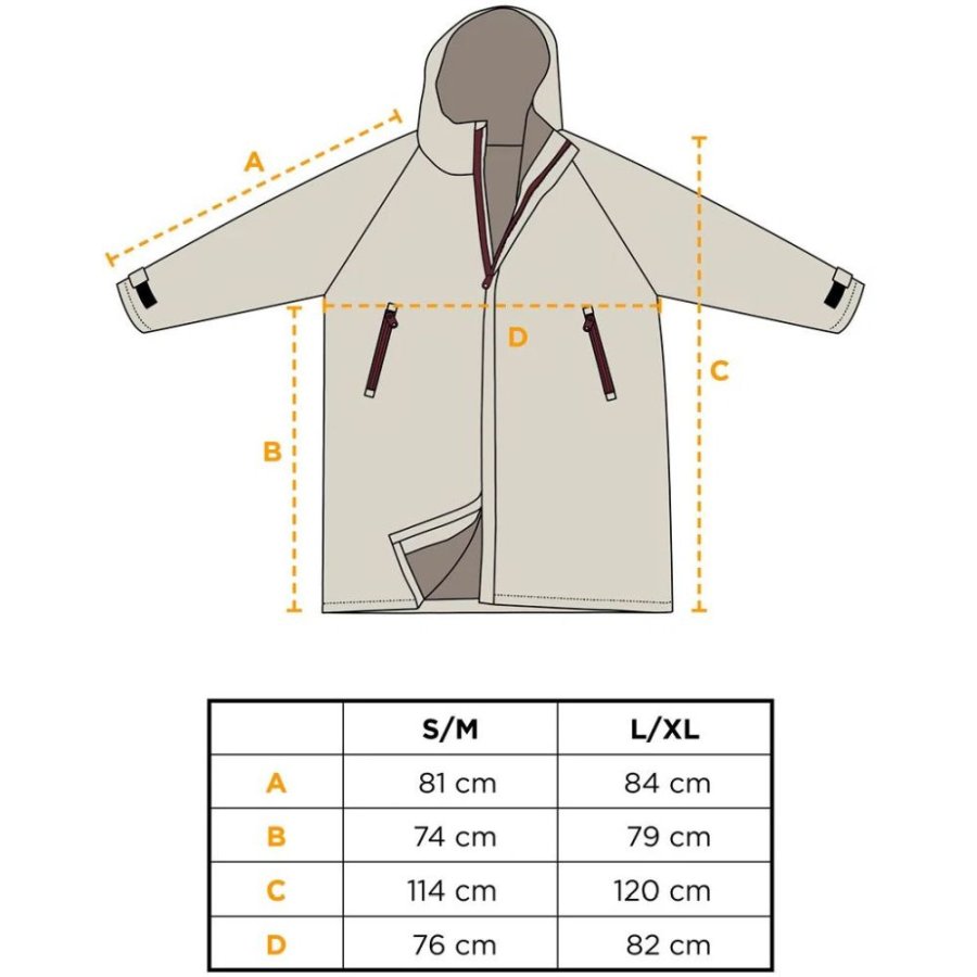 S&ouml;dahl North Winterbademantel L/XL, Beige