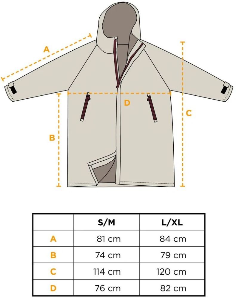 S&ouml;dahl North Winterbademantel L/XL, Beige