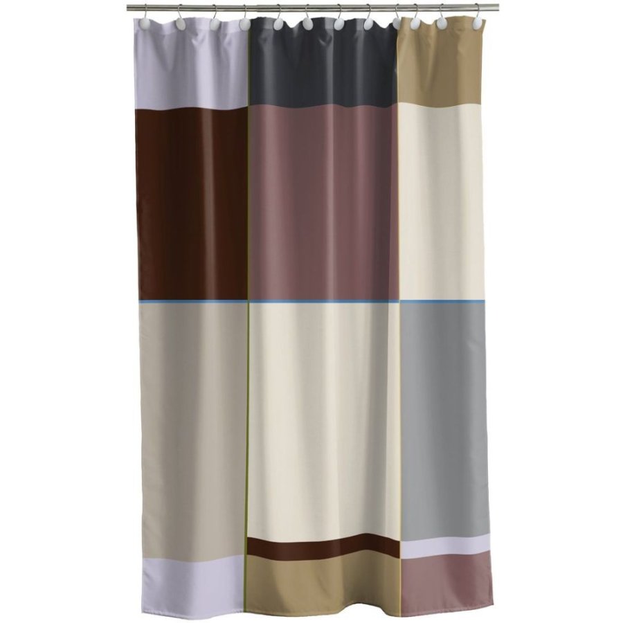 S&ouml;dahl Colour Block Badeforh�ng 180x200 cm, Rosewood