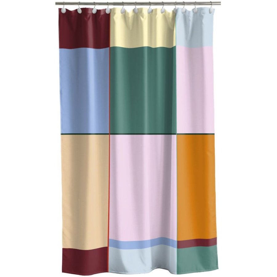 S�dahl Colour Block Badeforh�ng 180x200 cm, Lilac