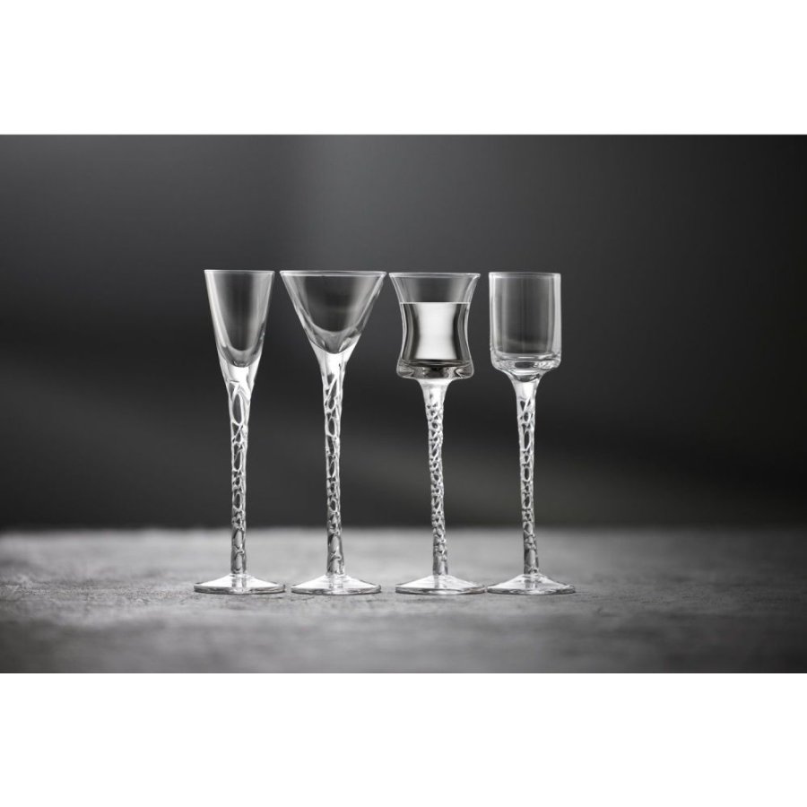 Lyngby Glas Nora Snapseglas 4 stk.