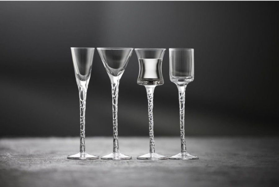 Lyngby Glas Nora Snapseglas 4 stk.