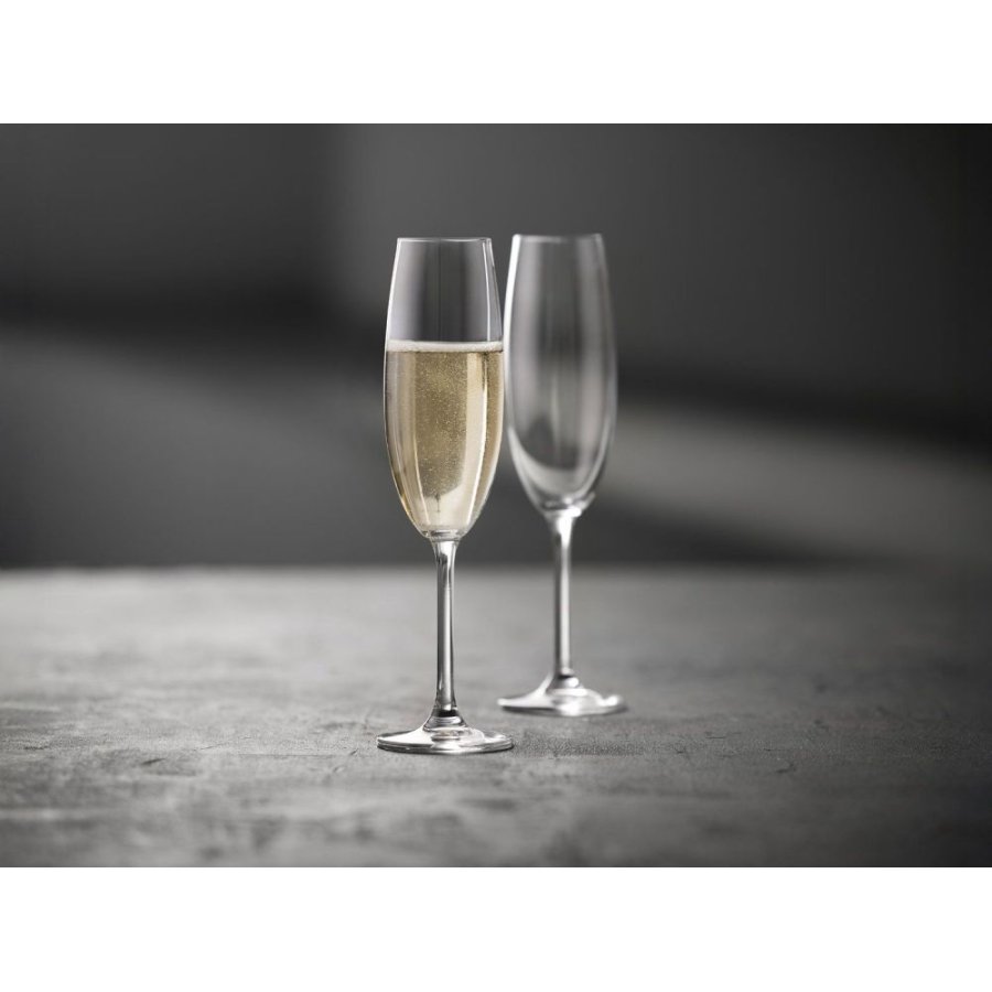 Lyngby Glas Juvel Champagneglas 4er Set 22 cl