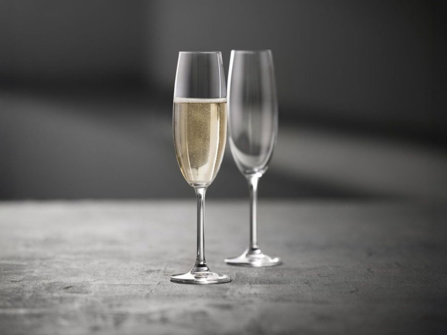 Lyngby Glas Juvel Champagneglas 4er Set 22 cl