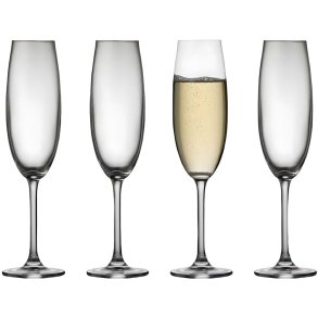 Lyngby Glas Juvel Champagneglas 4er Set 22 cl