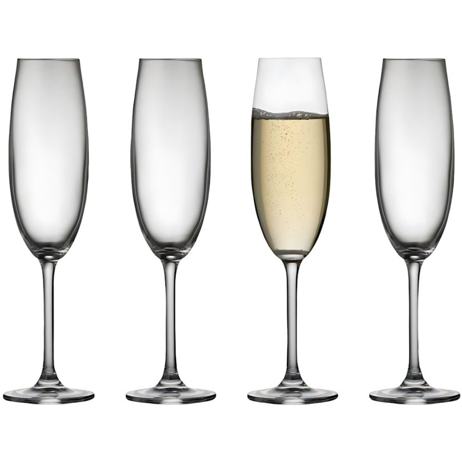 Lyngby Glas Juvel Champagneglas 4er Set 22 cl