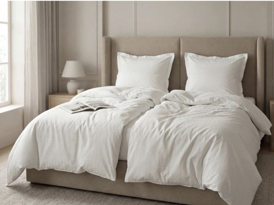 S&ouml;dahl Organic Essence Suite One Senget�j 140x200 cm, Optisk Hvid