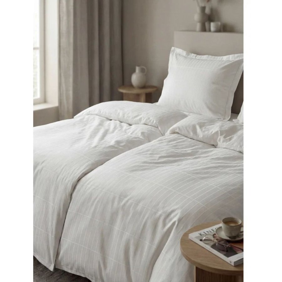 S&ouml;dahl Organic Essence Suite One Senget�j 140x200 cm, Optisk Hvid