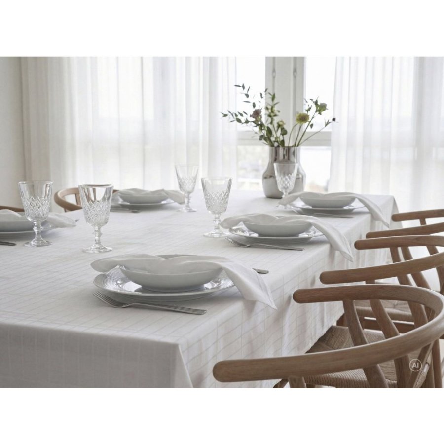 S&ouml;dahl Essence Suite One Stofserviet 4 stk. 45x45 cm, Optisk Hvid