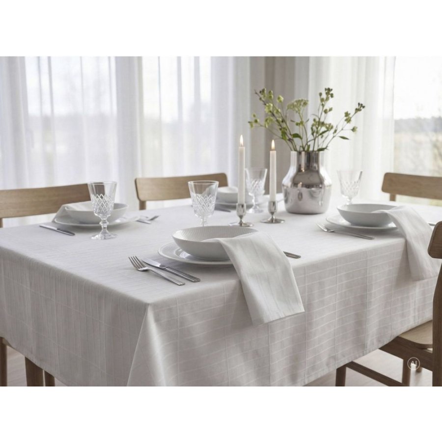 S&ouml;dahl Essence Suite One Stofserviet 4 stk. 45x45 cm, Optisk Hvid