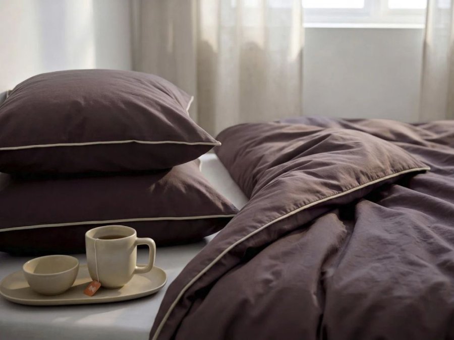 S&ouml;dahl Organic Edge Senget�j 140x200 cm, Rosewood