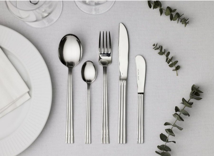 Gense Thebe Buttermesser 4er Set, Blankstahl