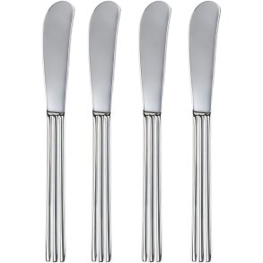 Gense Thebe Buttermesser 4er Set, Blankstahl