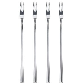 Gense Thebe Vorlegegabel 4er Set, Blankstahl