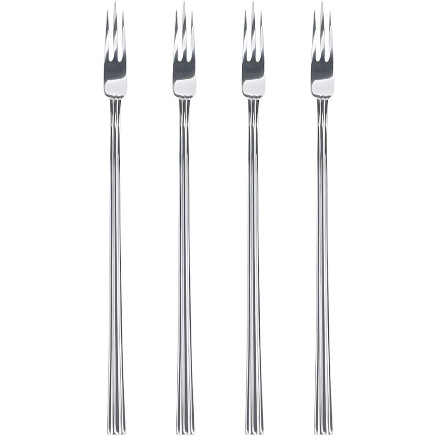 Gense Thebe Vorlegegabel 4er Set, Blankstahl