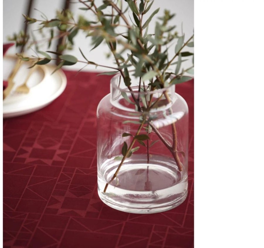 S&ouml;dahl Juledug 150x270 cm, R�d
