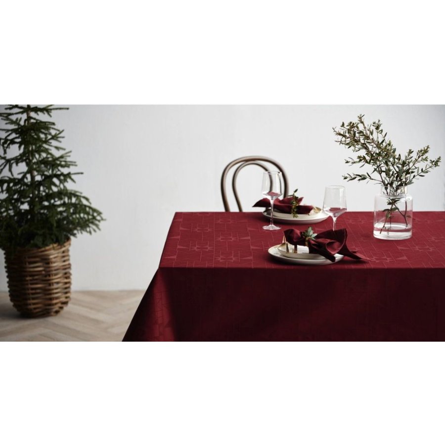 S&ouml;dahl Star Stofserviet 4 stk. 45x45 cm, R�d