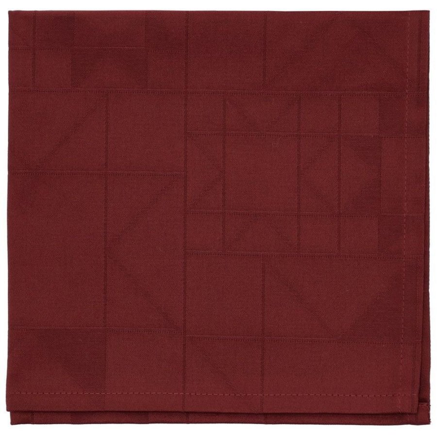 S&ouml;dahl Star Stofserviet 4 stk. 45x45 cm, R�d