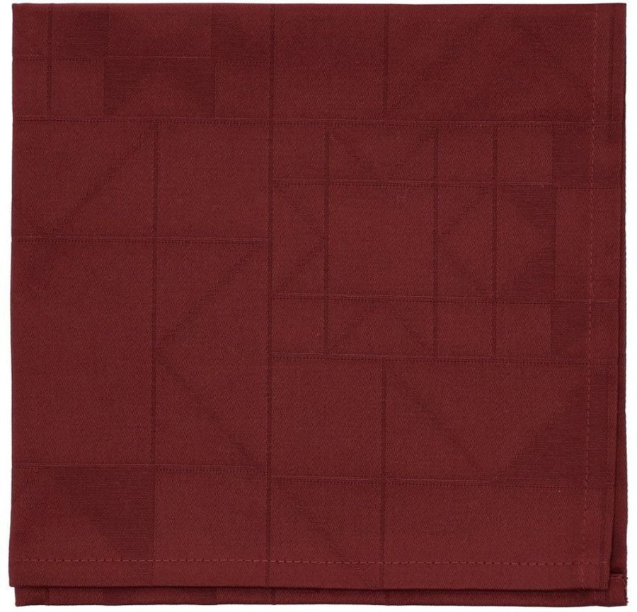 S&ouml;dahl Star Stofserviet 4 stk. 45x45 cm, R�d