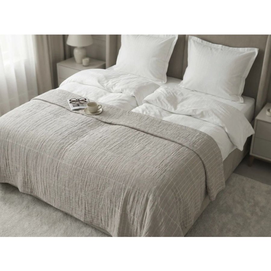 S�dahl Essence Suite One Bett�berwurf 200x260 cm, Nature
