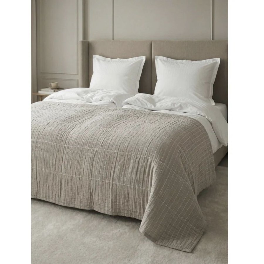 S�dahl Essence Suite One Bett�berwurf 250x260 cm, Nature