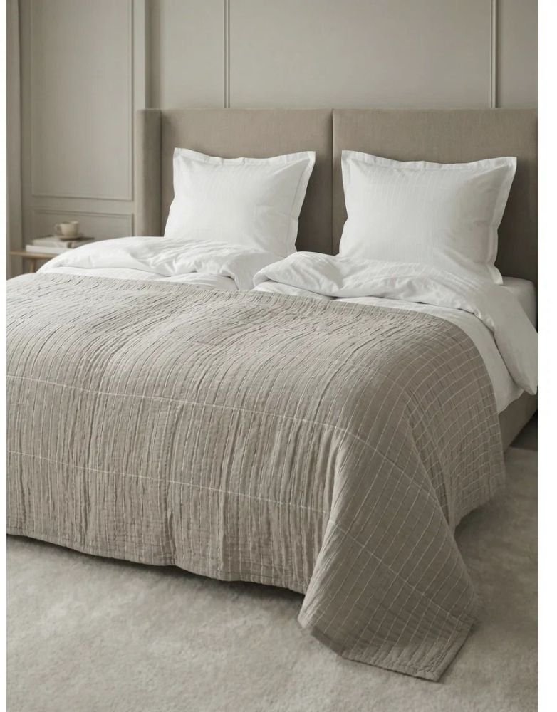 S�dahl Essence Suite One Bett�berwurf 250x260 cm, Nature