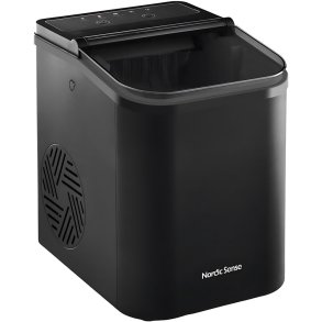 Nordic Sense Eisw&uuml;rfelmaschine 1,1 L, Schwarz