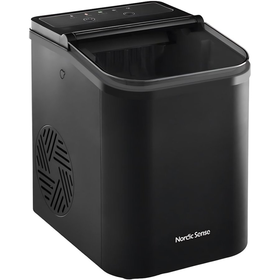Nordic Sense Eisw&uuml;rfelmaschine 1,1 L, Schwarz