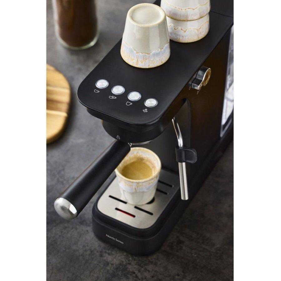 Nordic Sense Espressomaskine, Sort