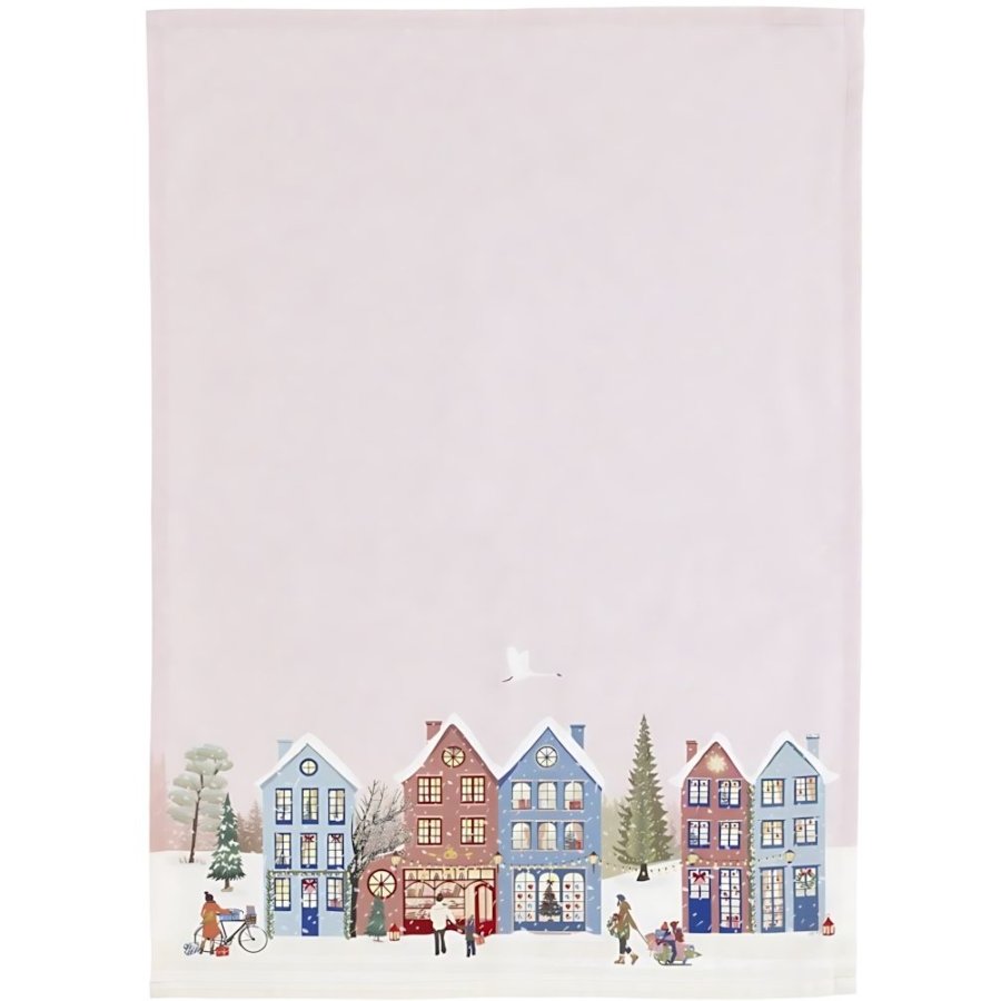 Pillivuyt Vinter Viskestykke 50x70 cm, Crystal Rose