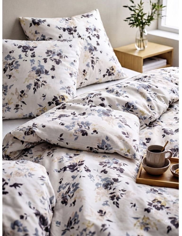 S&ouml;dahl Artful Bloom Senget�j 140x200 cm, Rosewood