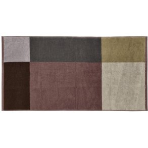 S&ouml;dahl Organic Colour Block H�ndkl�de 50x100 cm, Rosewood