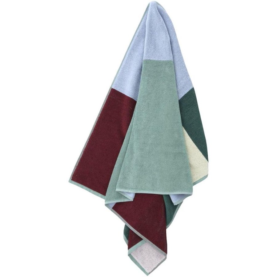 S&ouml;dahl Organic Colour Block H�ndkl�de 70x140 cm, Lilac