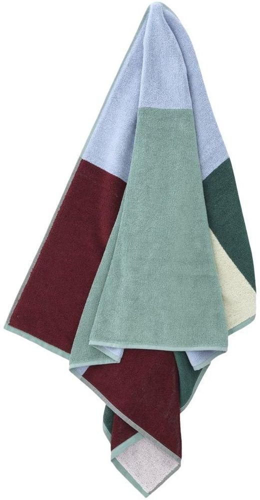 S&ouml;dahl Organic Colour Block H�ndkl�de 70x140 cm, Lilac