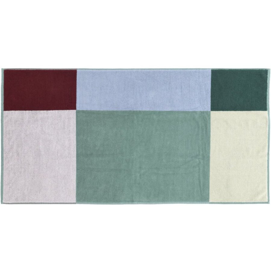 S&ouml;dahl Organic Colour Block H�ndkl�de 70x140 cm, Lilac
