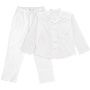 S&ouml;dahl Organic Weekend Stories Suite One Pyjamas S/M, Hvid
