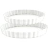 Pillivuyt Serie Originale T�rteform 2 stk, Hvid