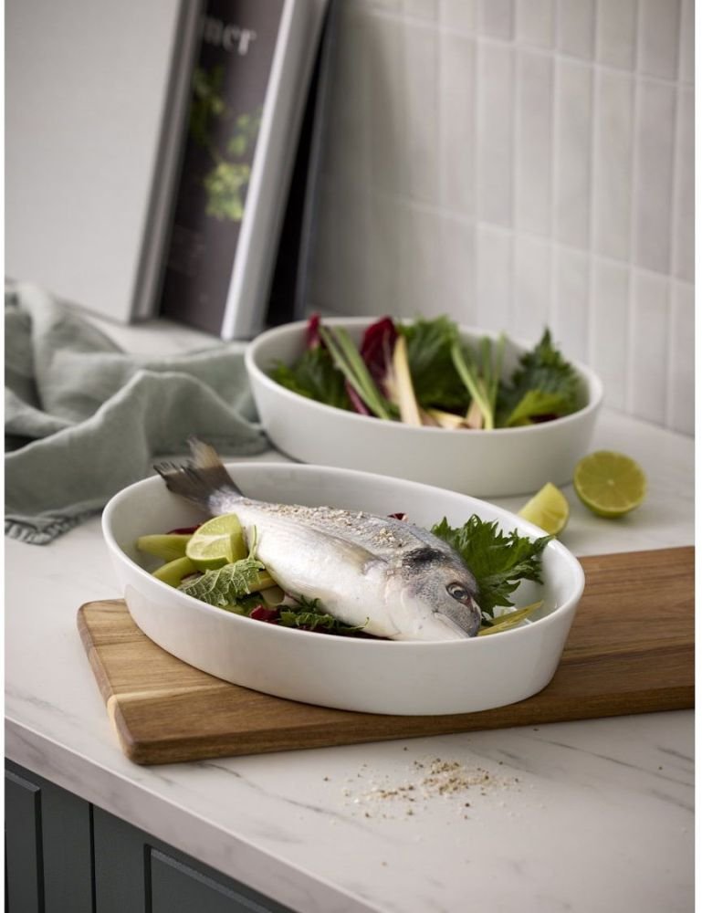 Pillivuyt Serie Originale Fad 2 stk, Hvid