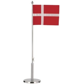 Gense Bordflag H40 cm, Blankt St�l